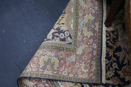 A silk rug 195 x 130cm